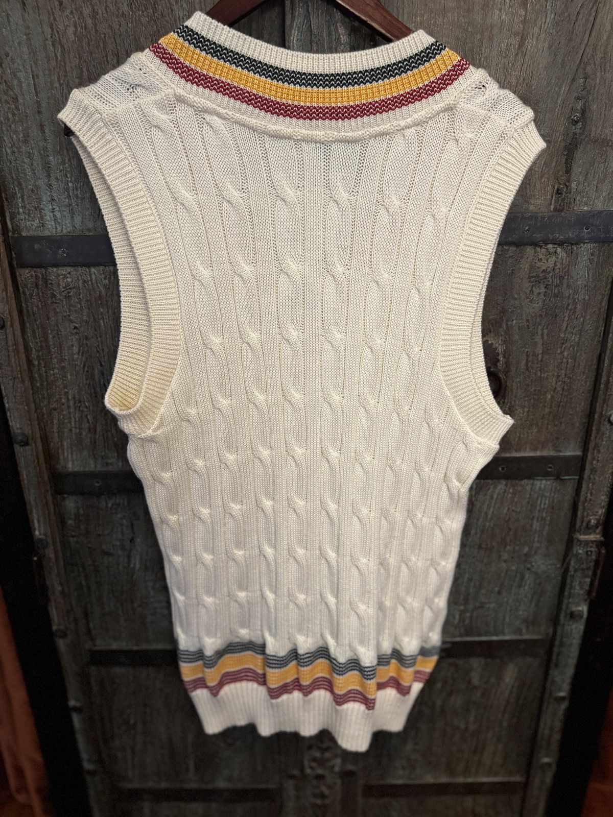 Other For the Homies Cricket Vest Cream, Green, Yellow, Red stripe Size US L / EU 52-54 / 3 - 3 Thumbnail