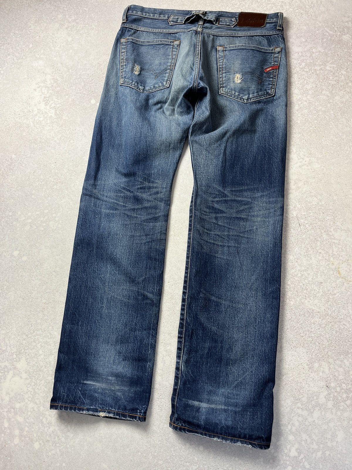 Edwin Edwin Jeans Selvedge Straight Blue Vintage W32 L33 Size US 32 / EU 48 - 4 Thumbnail