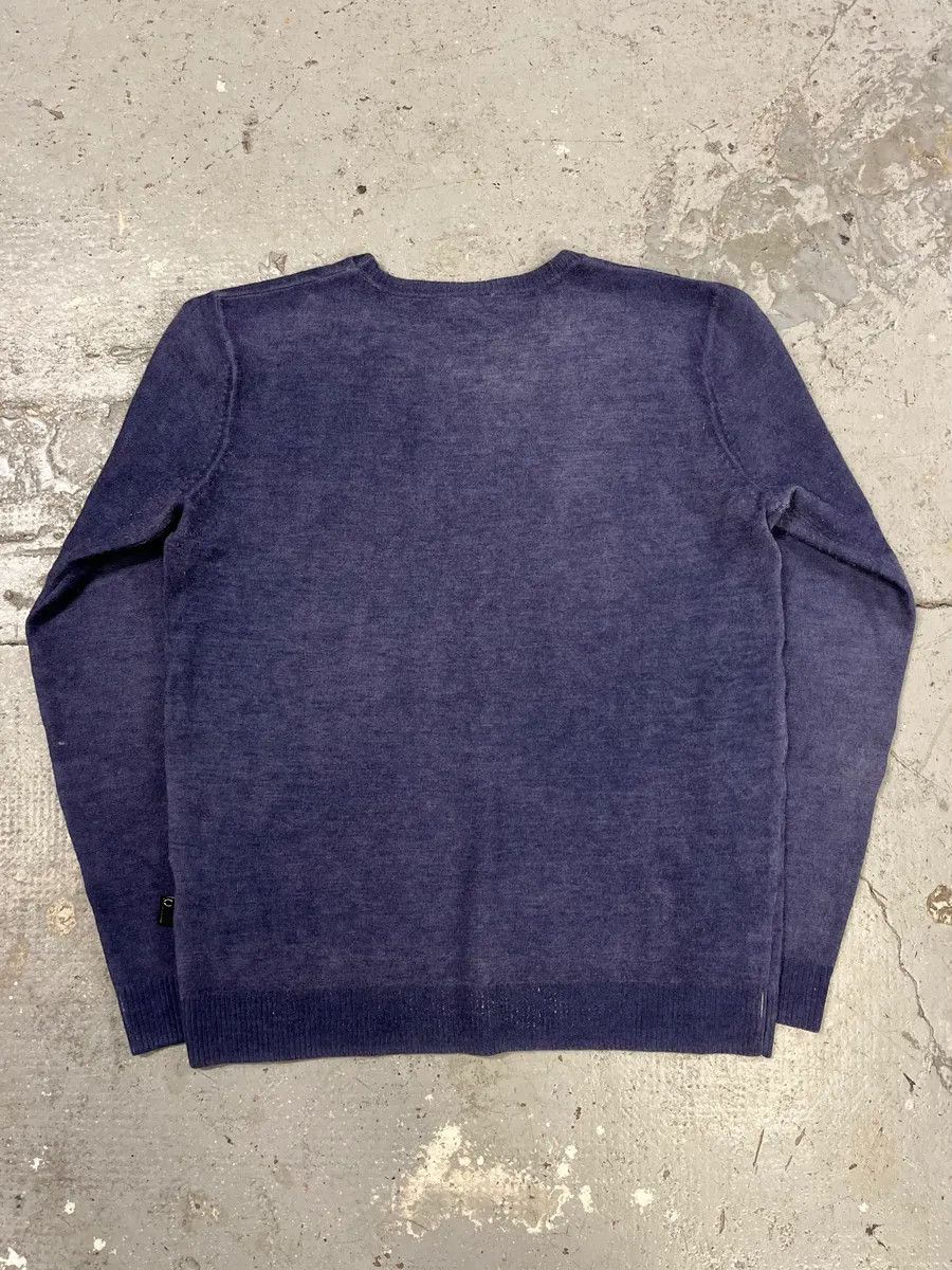 Designer × Just Cavalli × Vintage AW2007 Just Cavalli Blue Floral Mosaic Sweater Size US S / EU 44-46 / 1 - 7 Thumbnail