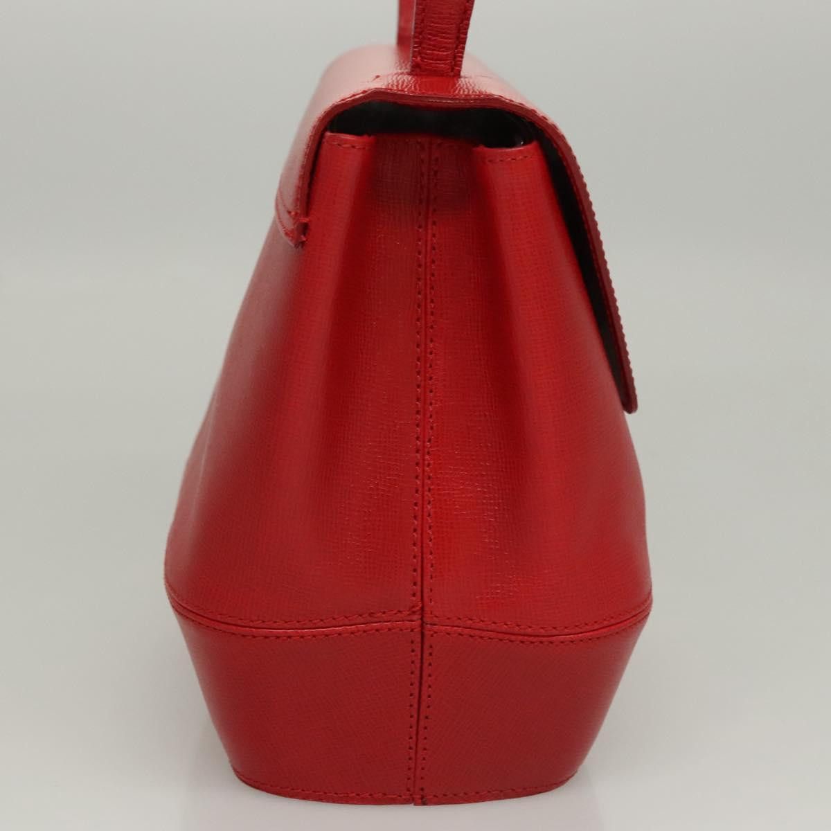 Dior DIOR Hand Bag Leather Red Gold Size ONE SIZE - 5 Thumbnail