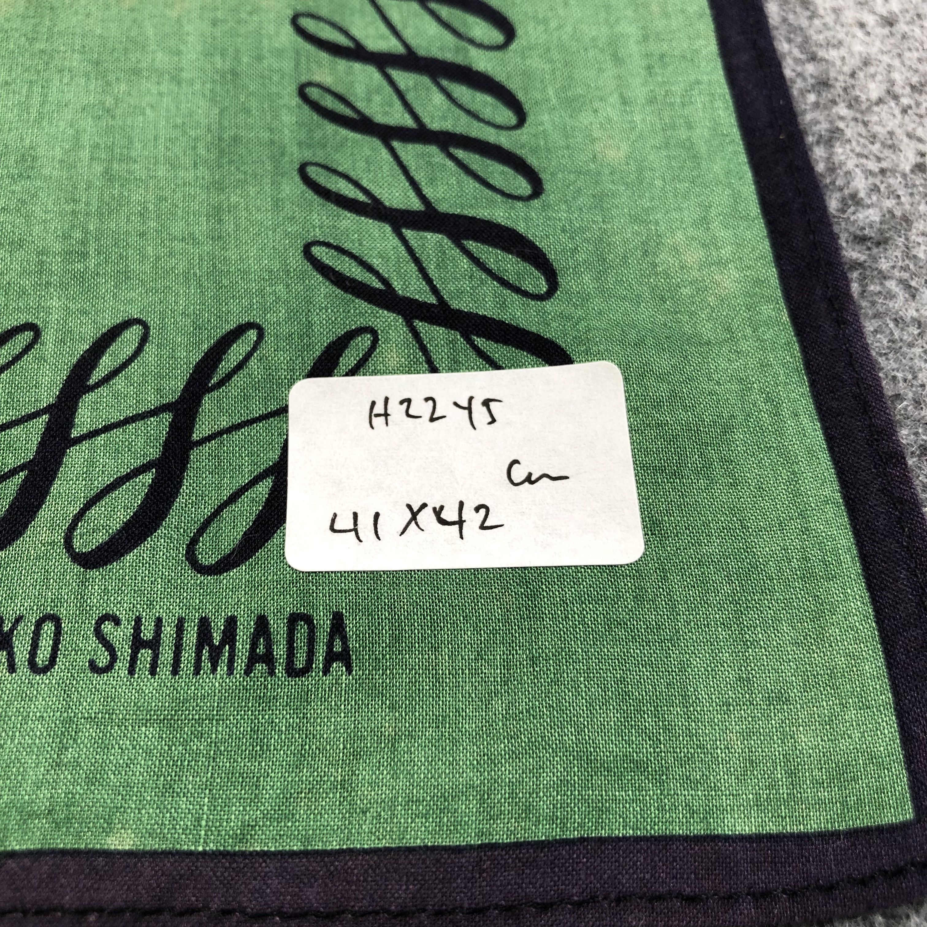 Japanese Brand × Junko Shimada × Vintage 49 AV Junko Shimada Handkerchief Neckerchief Bandana H2245 Size ONE SIZE - 11 Thumbnail