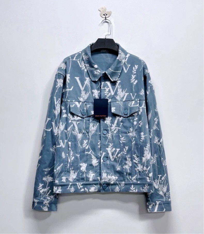 Louis Vuitton Louis Vuitton Blue Denim Jacket SS23 - dmc Size US L / EU 52-54 / 3 - 1 Thumbnail