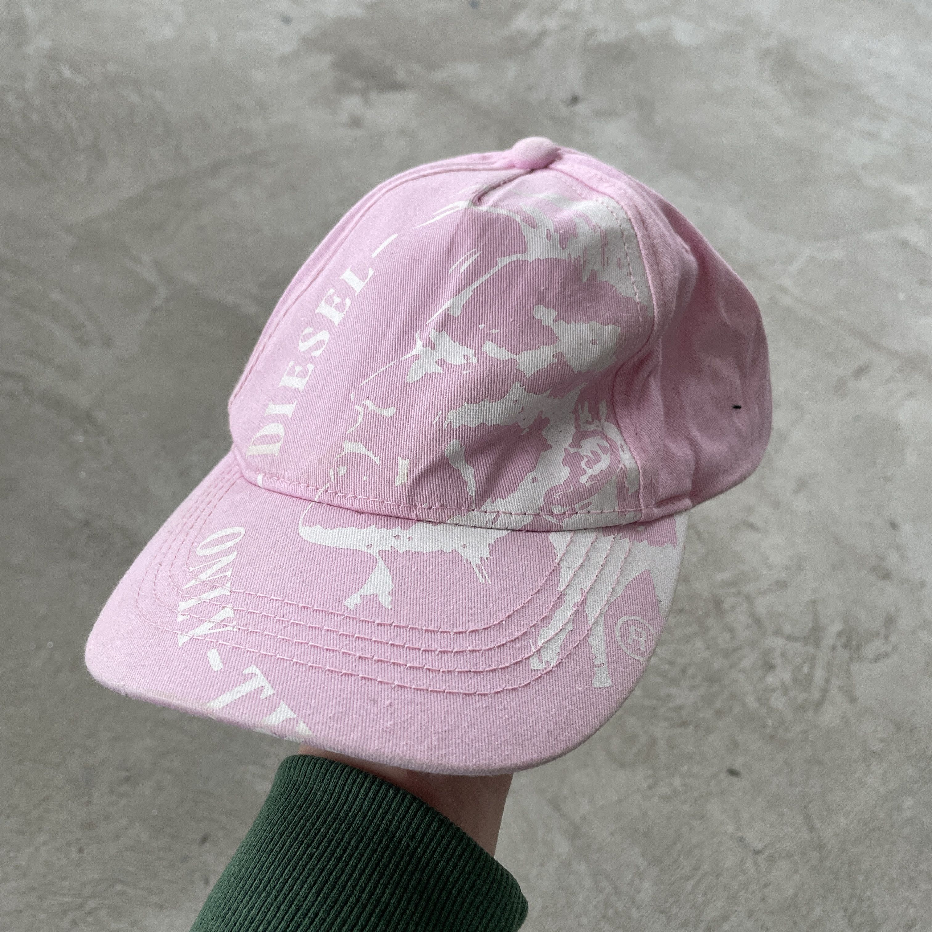 Diesel Vintage 90s Diesel Face Cap Size ONE SIZE - 1 Thumbnail