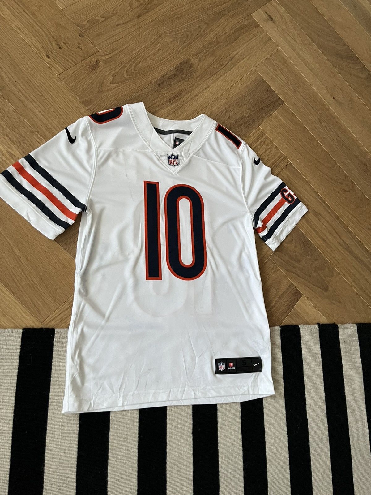 Nike Chicago Bears Mitchell Trubisky #10 Nike Game Jersey Size S Size US S / EU 44-46 / 1 - 2 Thumbnail