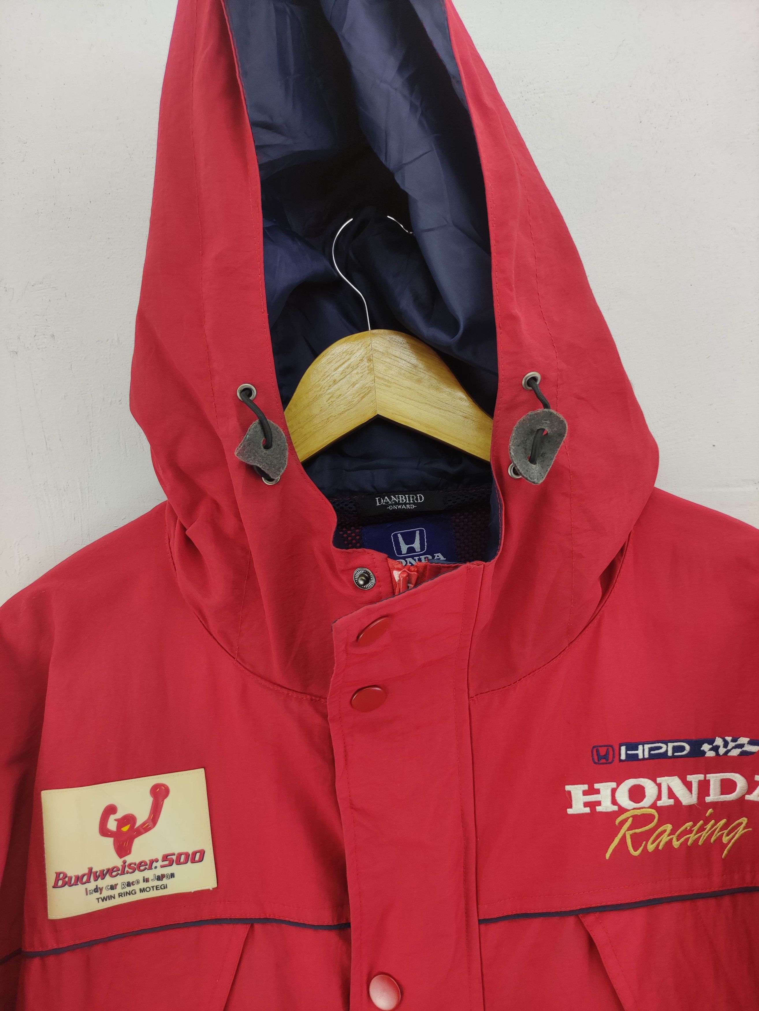 Honda Vintage Honda Jacket Hoodie Zipper Embroidered Logo Size US L / EU 52-54 / 3 - 4 Thumbnail