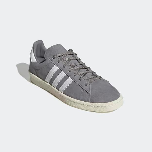 Adidas adidas Campus 80s Grey White FZ6154 US size 9.5 soccer Size US 9.5 / EU 42-43 - 4 Thumbnail