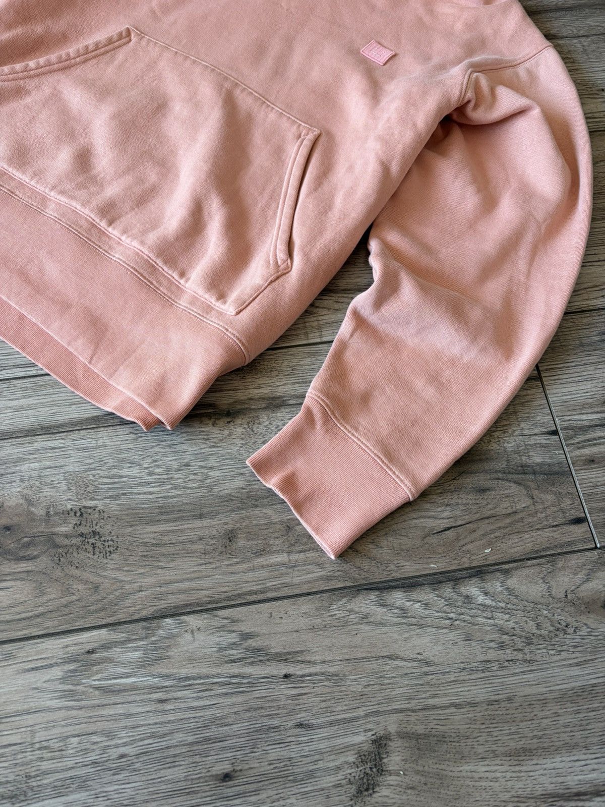Acne Studios Acne Studios Ferris Face Hoodie - Pale Pink - Size S Size US S / EU 44-46 / 1 - 4 Thumbnail
