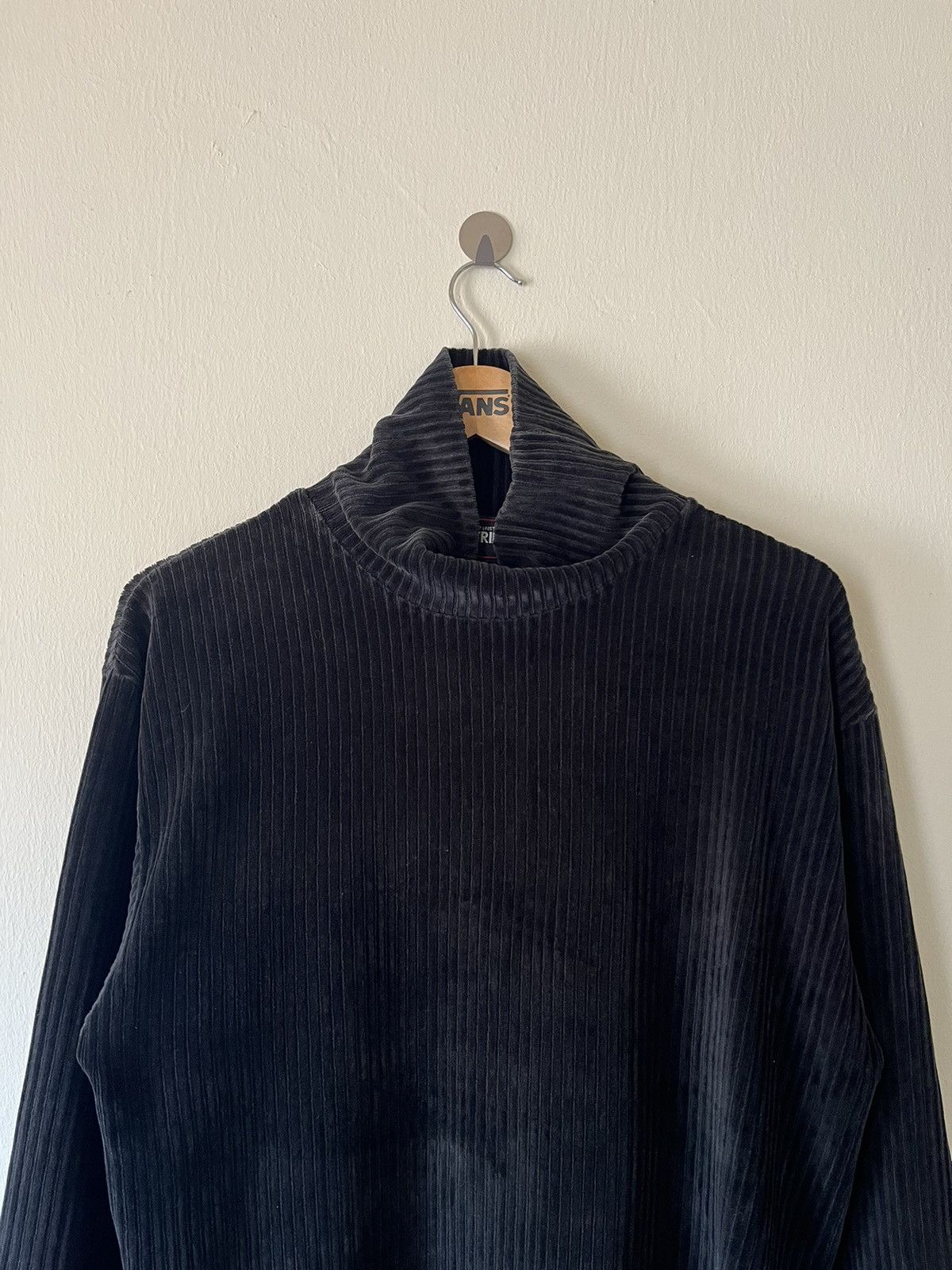 Japanese Brand Lucky Strike Corduroy Turtle Neck Size US L / EU 52-54 / 3 - 4 Thumbnail