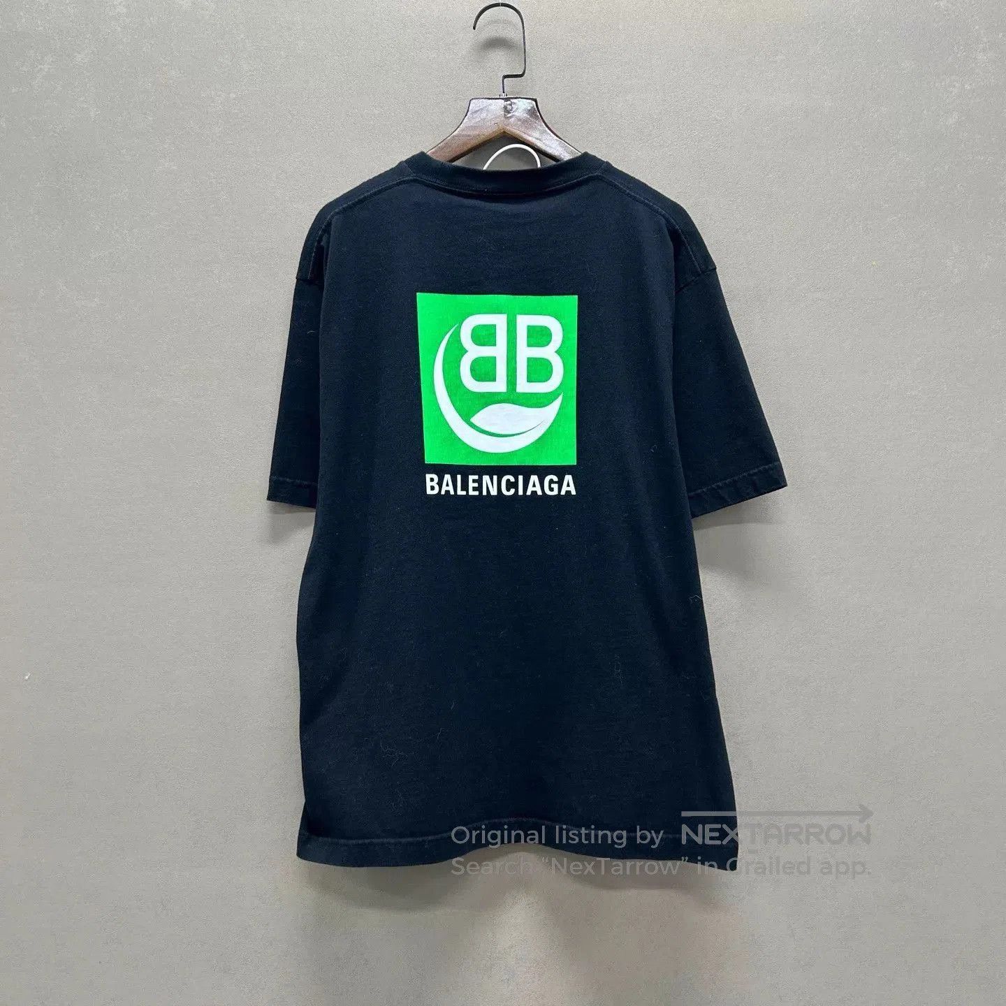 Balenciaga Black Short Sleeve T. Size US S / EU 44-46 / 1 - 2 Thumbnail