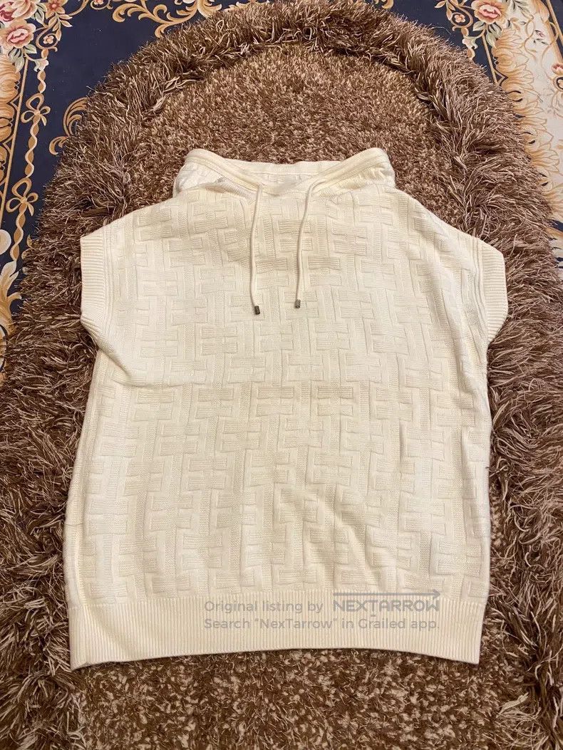 Hermes Hermes Knit Short Sleeve Sweatshirt Size XXS / US 00 / IT 34 - 2 Thumbnail