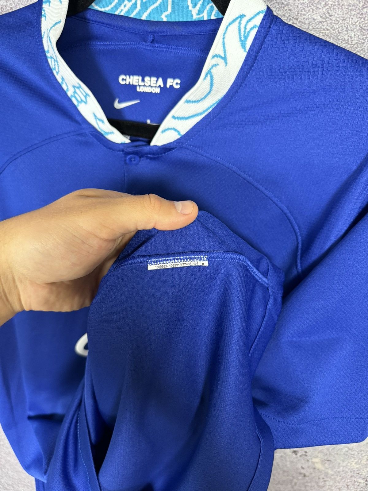 Chelsea Soccer × Nike Vintage Chelsea 2022/23 Nike Soccer Jersey Medium Size US M / EU 48-50 / 2 - 9 Thumbnail