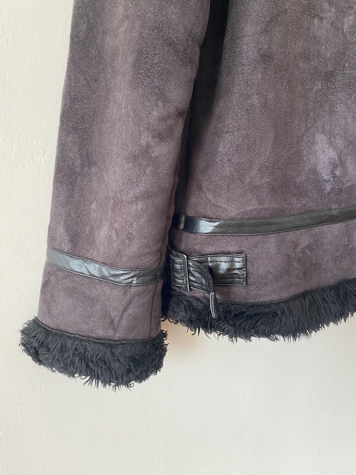 14th Addiction × If Six Was Nine × In The Attic Japanese Brand Roushatte Suede Sherpa Jacket Size US M / EU 48-50 / 2 - 10 Thumbnail