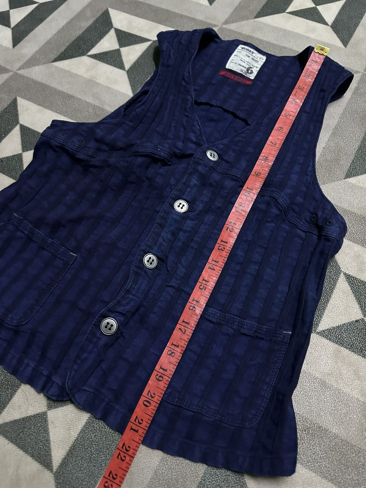 Le TIGRE Tigre indigo vest Size US XS / EU 42 / 0 - 7 Thumbnail