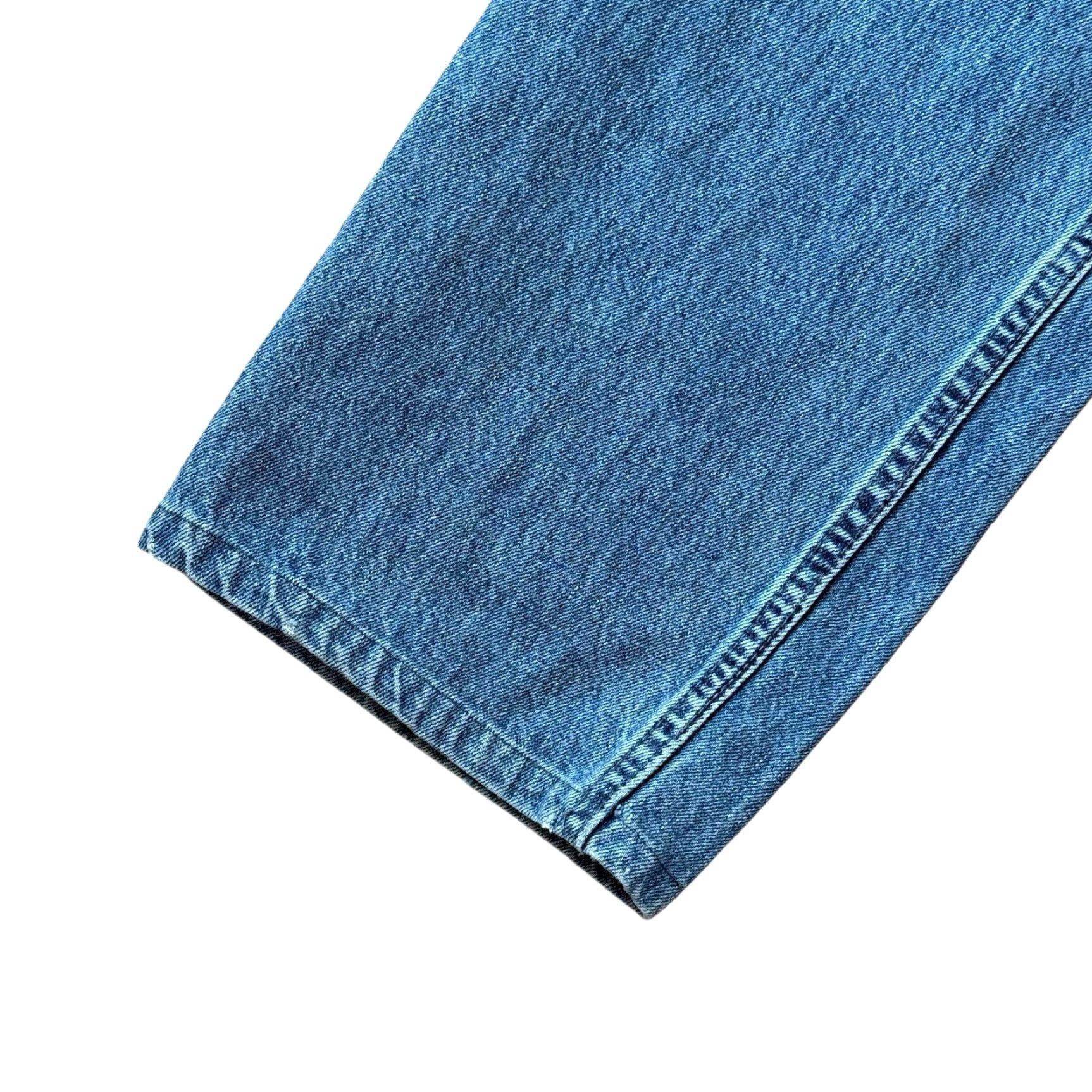 Vintage VINTAGE Rare Levis Silver Tab Straight Leg Jeans Men 33 x 30 Denim 5-Pocket Zipper Zip Silver Tab Levis Mens Jeans Size US 33 - 2 Thumbnail