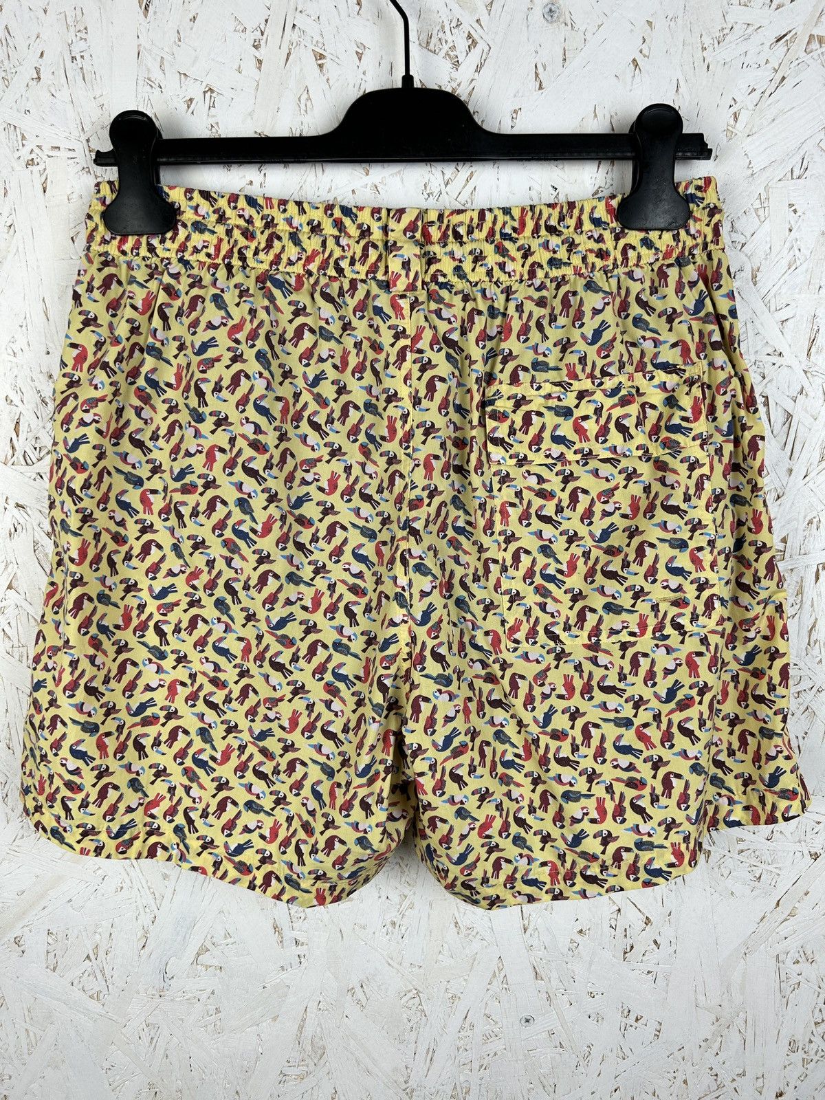 Loro Piana Loro Piana Yellow Toucans Cotton Swimsuit Shorts Size M Size US 32 / EU 48 - 5 Thumbnail