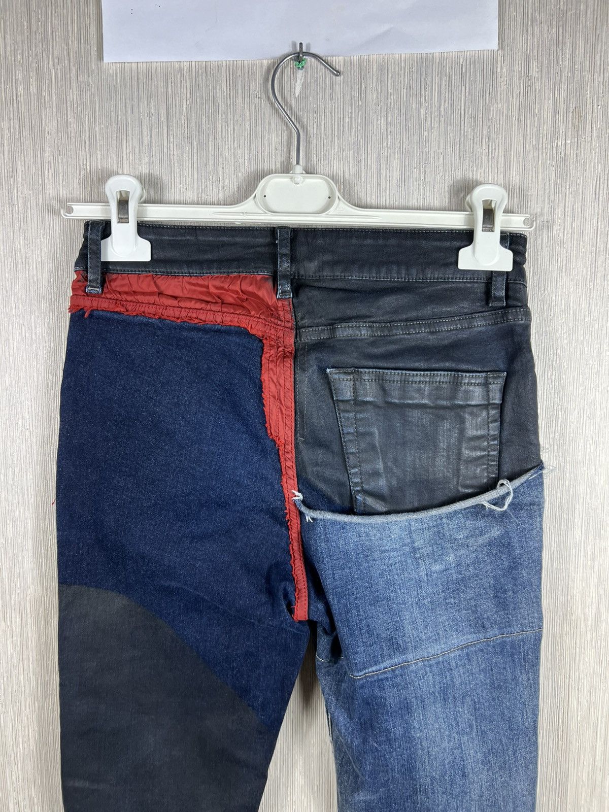 Rick Owens Rick Owens drkshdw tyrone cut waxed distressed jeans pants Size 26" / US 2 / IT 38 - 14 Thumbnail