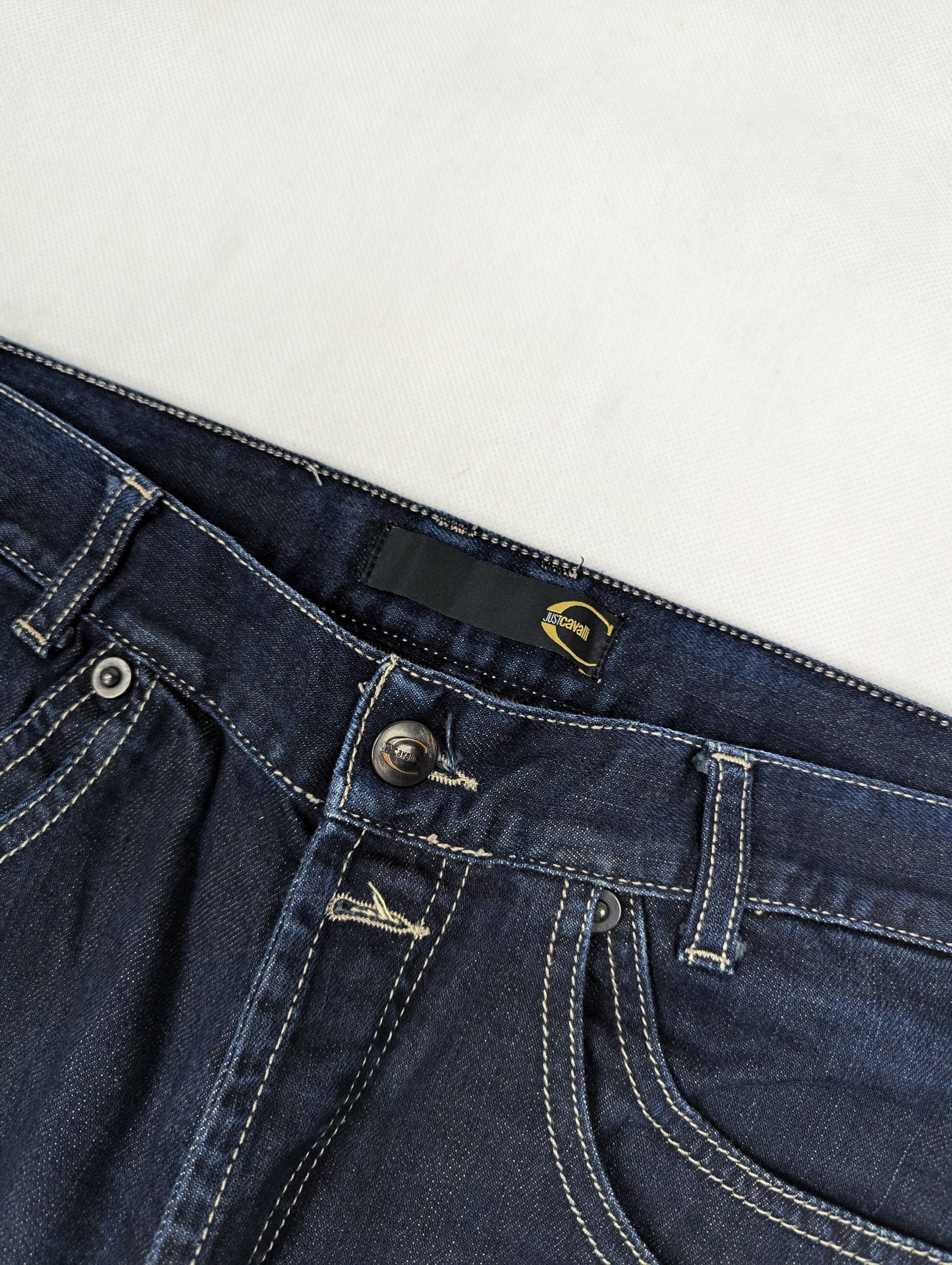 Just Cavalli Just Cavalli navy denim jeans 32 Size US 32 / EU 48 - 6 Thumbnail