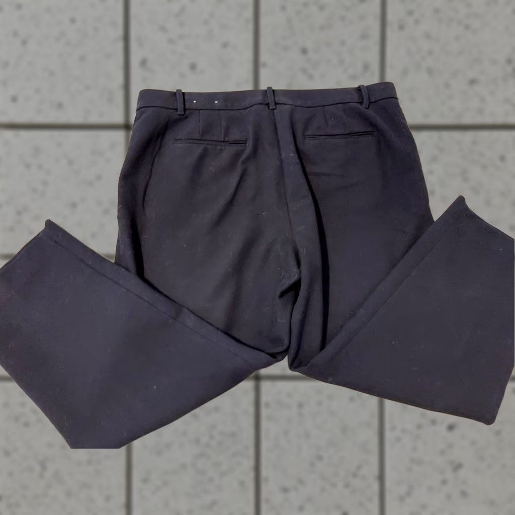 Ann Taylor Womens Ann Taylor Dress Pants 16 Black Slack Chino Khaki Trouser Size 38" / US 16 / IT 52 - 1 Thumbnail