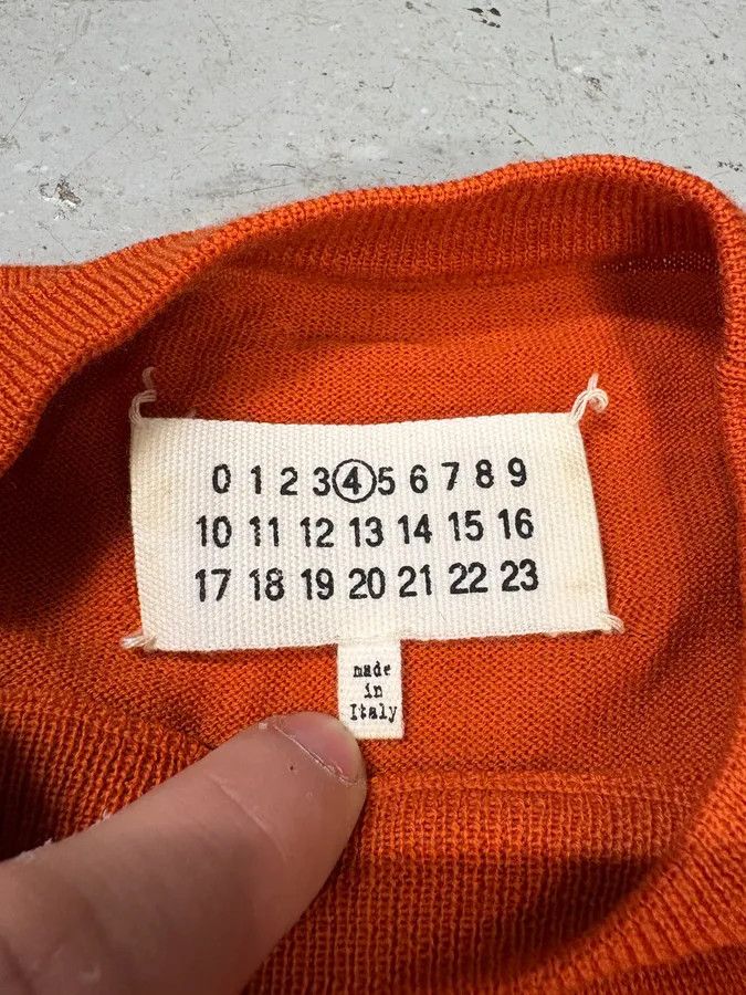 Maison Margiela AW2016 Maison Margiela Orange Vitality Sweater Size US S / EU 44-46 / 1 - 8 Thumbnail