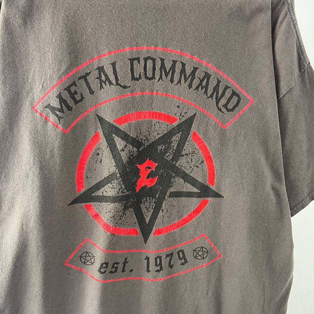 Band Tees Vintage Y2K Exodus Pentagram Logo Rock Band T-Shirt Size US XXL / EU 58 / 5 - 4 Thumbnail