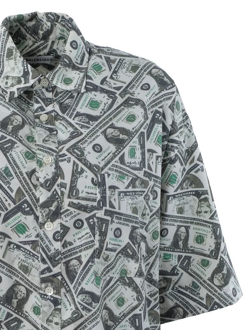 Balenciaga Balenciaga size 34 Dollar bill shirt Size XS / US 0-2 / IT 36-38 - 3 Thumbnail