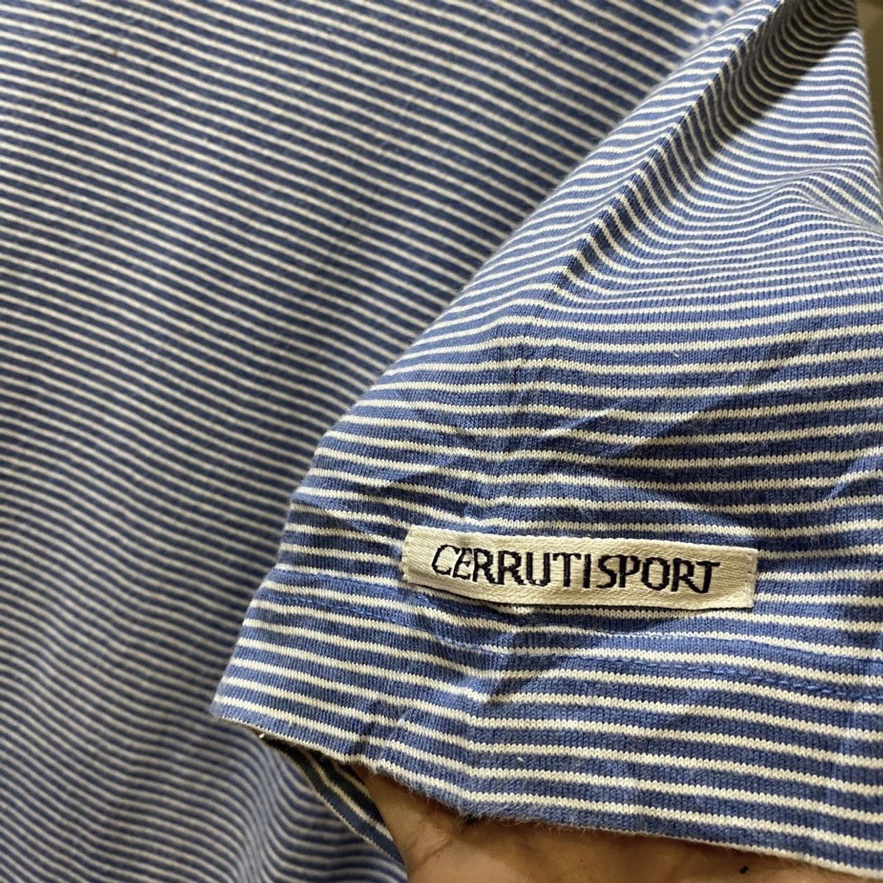 Cerruti 1881 × Vintage VINTAGE Cerruti 1881 Sport Stripe t-shirts Size US M / EU 48-50 / 2 - 3 Thumbnail