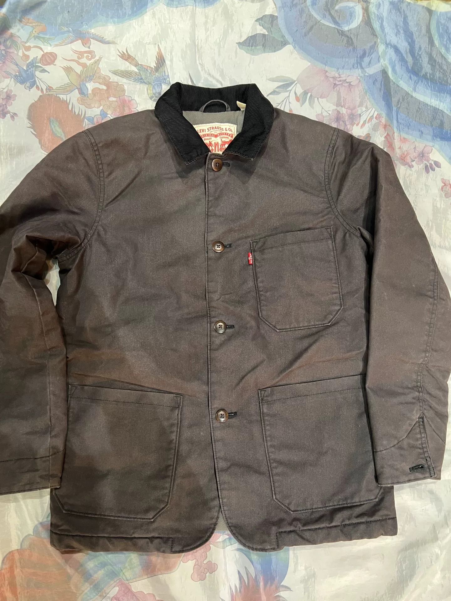 Levi's Levi's Waxed Jacket Size Small Size US S / EU 44-46 / 1 - 1 Thumbnail