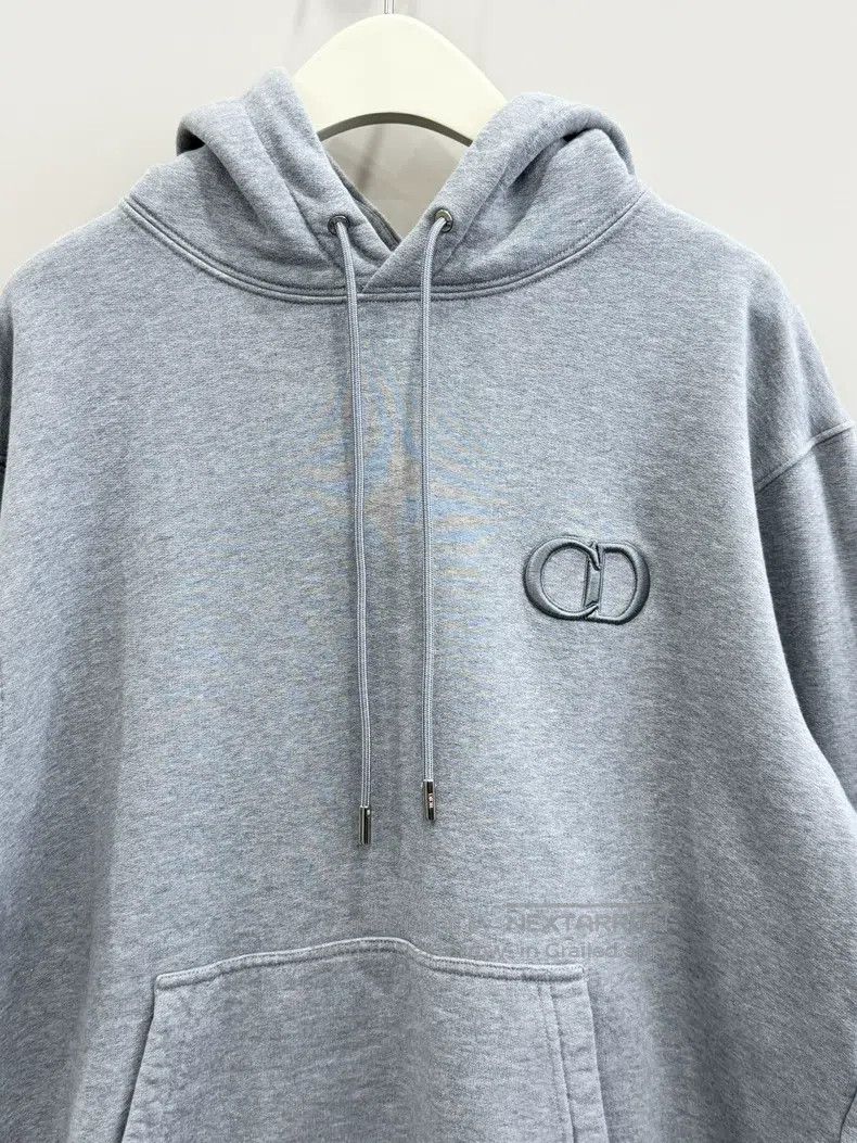 Dior Dior CD embroidered slogan hoodie Size US M / EU 48-50 / 2 - 3 Thumbnail