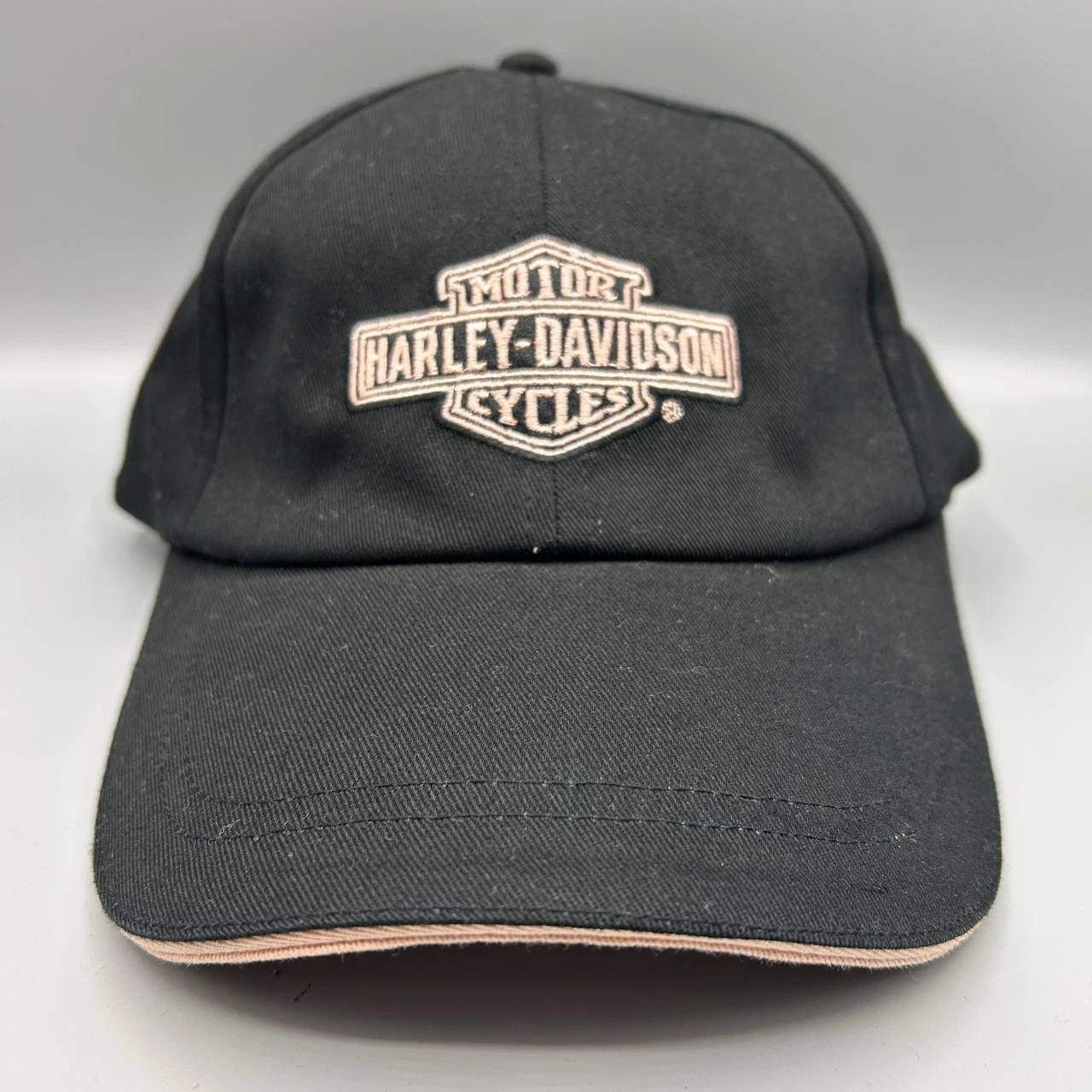 Harley Davidson Harley Davidson Motorcycles Hat Embroidered StrapBack Cotton Size ONE SIZE - 1 Thumbnail