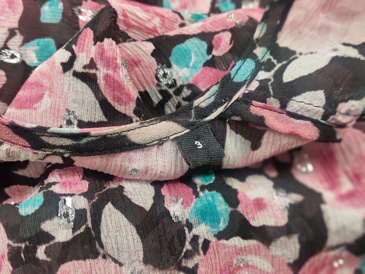 The Kooples The Kooples Cherry Blossom Blend Mini Dress Candy Flowers Size M / US 6-8 / IT 42-44 - 15 Thumbnail