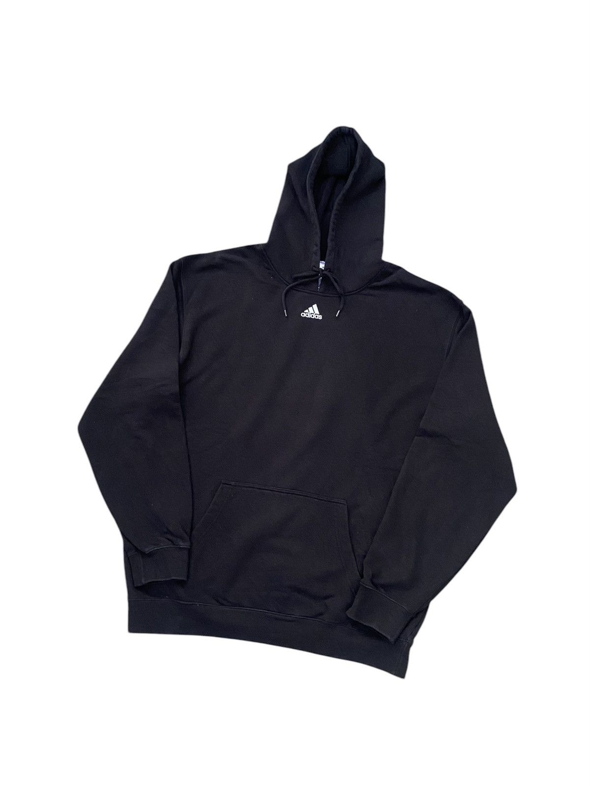 Adidas Adidas Center Logo Hoodie Size US XL / EU 56 / 4 - 4 Thumbnail