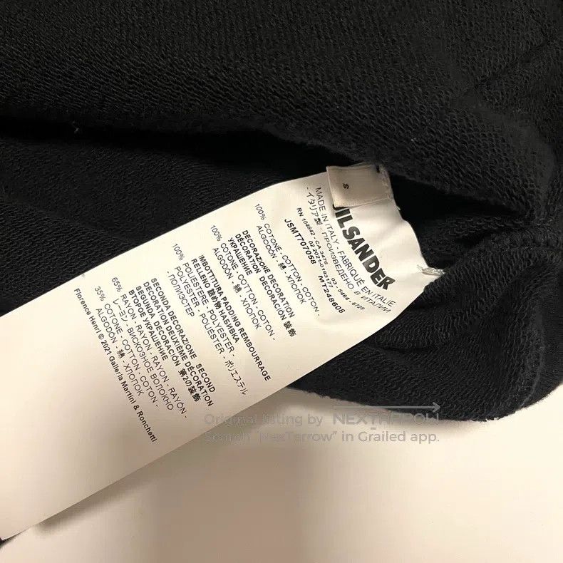 Jil Sander Jil Sander Fringe patchwork collaboration long-sleeve hood Size S / US 4 / IT 40 - 5 Thumbnail