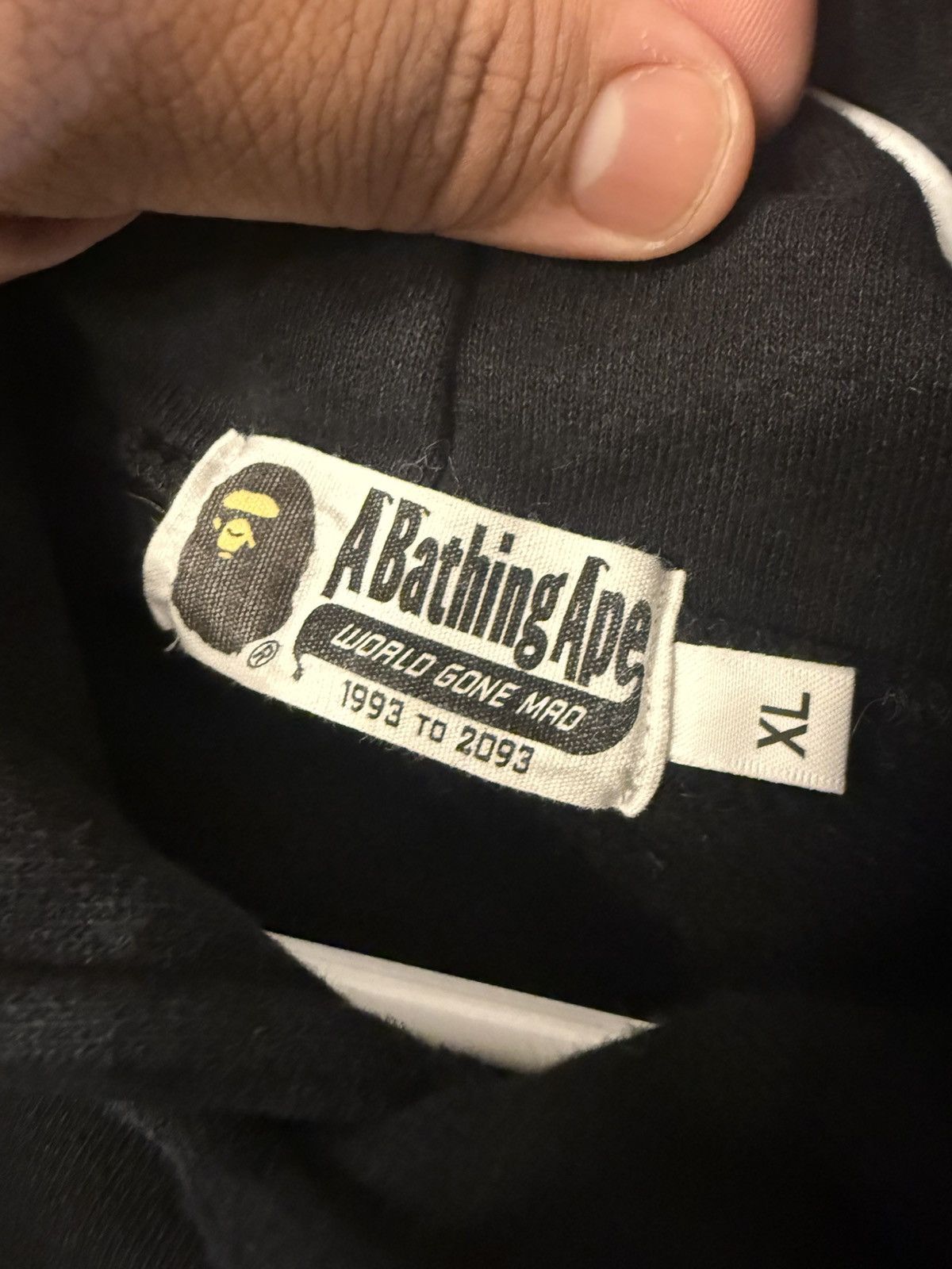 Bape Bape Shark Black Hoodie Pullover Size XL Size US XL / EU 56 / 4 - 10 Thumbnail