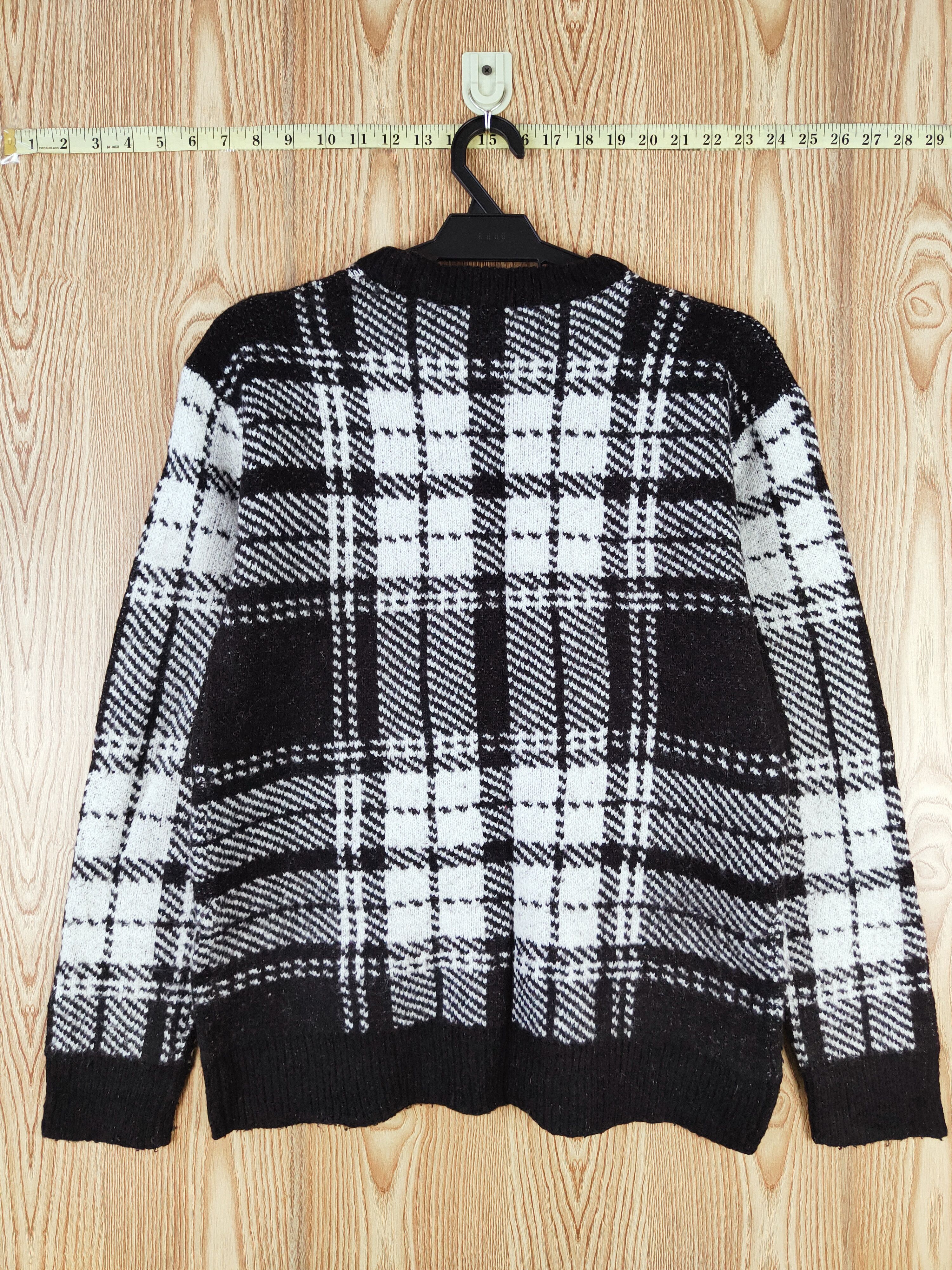 GU × Japanese Brand Gu Black White Knitwear Sweatshirts #W364 Size US S / EU 44-46 / 1 - 7 Thumbnail