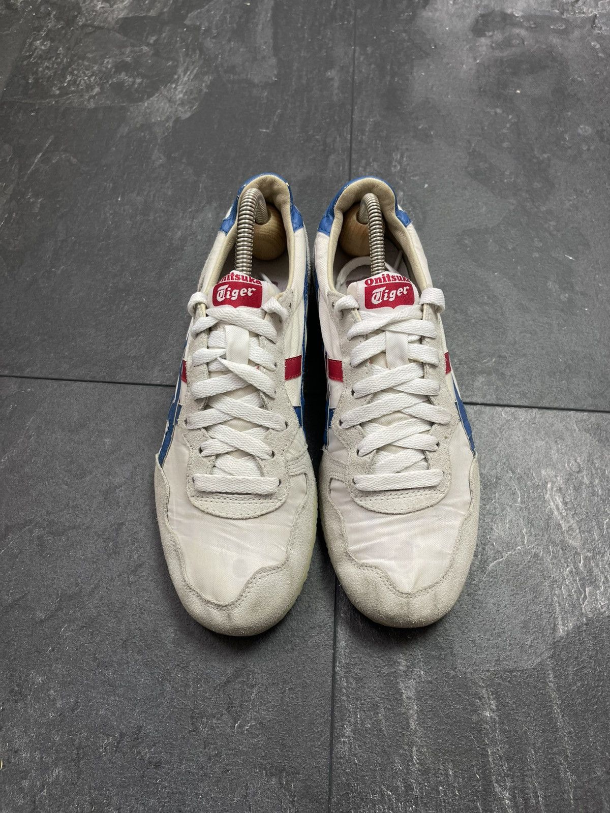 Asics Vintage ASICS Tiger Onitsuka Navy Sneakers Size US 5.5 / EU 38 - 4 Thumbnail