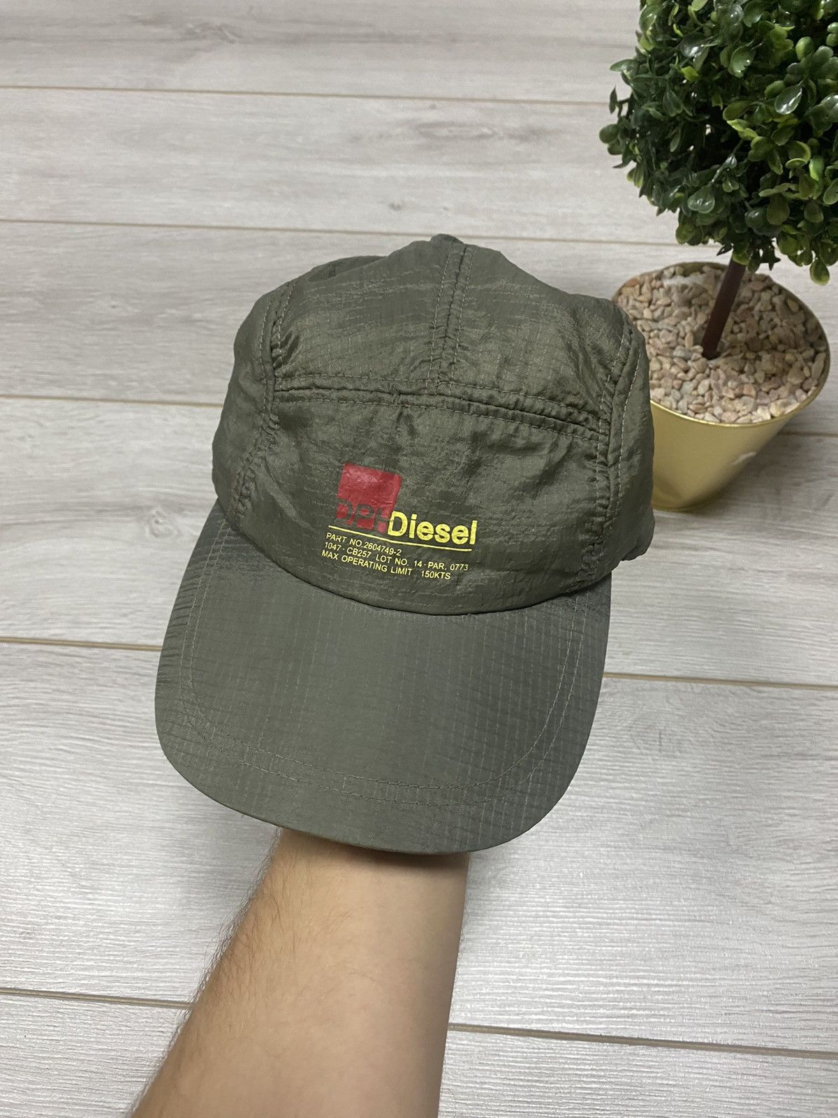 Diesel Diesel vintage nylon cap DPH Size ONE SIZE - 1 Thumbnail