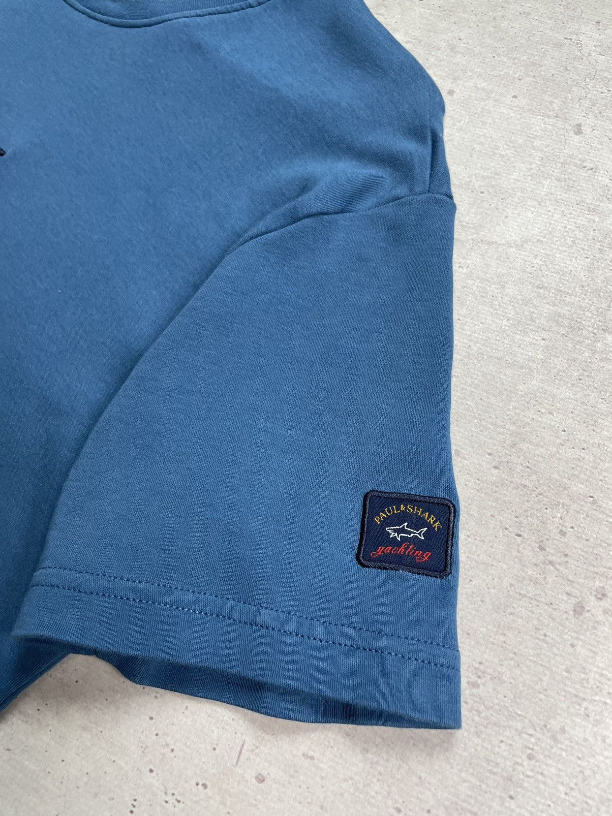 Paul & Shark Paul Shark Embroidered Shark Tshirt Size US M / EU 48-50 / 2 - 3 Thumbnail