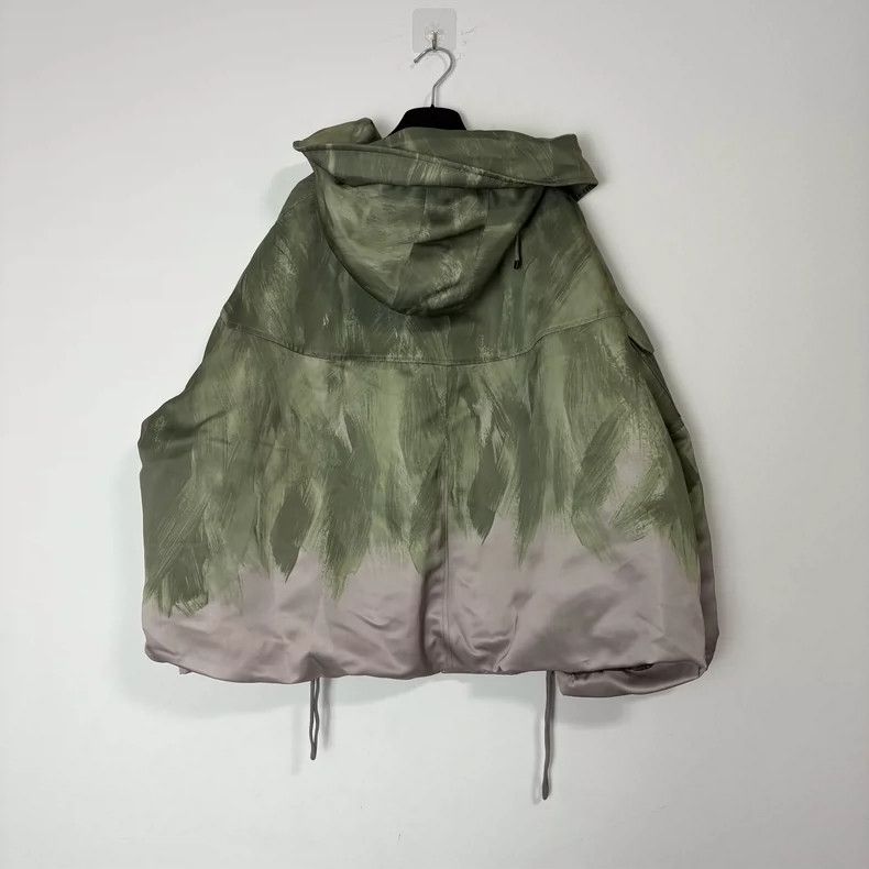 Dries Van Noten DRIES VAN NOTEN Green gradient cotton jacket Size US XS / EU 42 / 0 - 2 Thumbnail