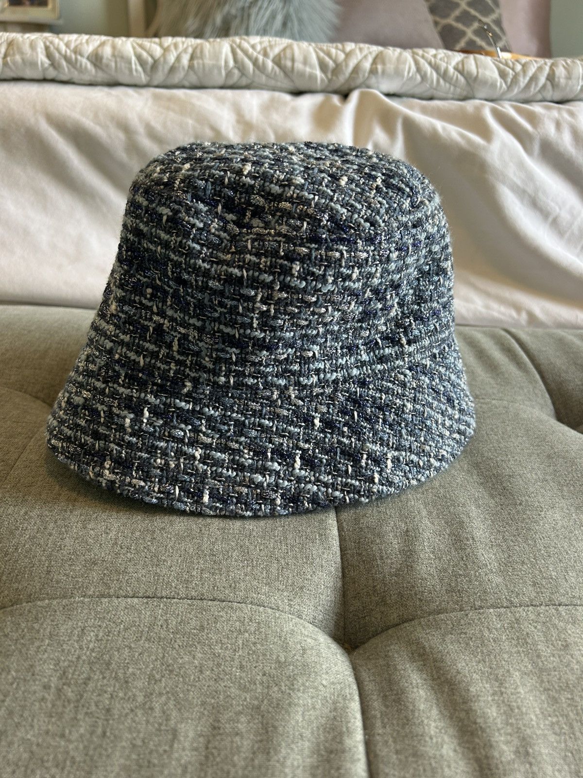 Maje MAJE tweed bucket hat Size ONE SIZE - 1 Thumbnail