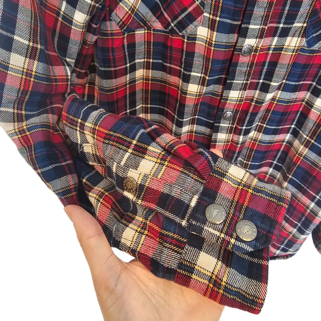 Dakota Grizzly Dakota Grizzly Flannel Shacket Snap L Plaid Lined Gorpcore Size US L / EU 52-54 / 3 - 4 Thumbnail
