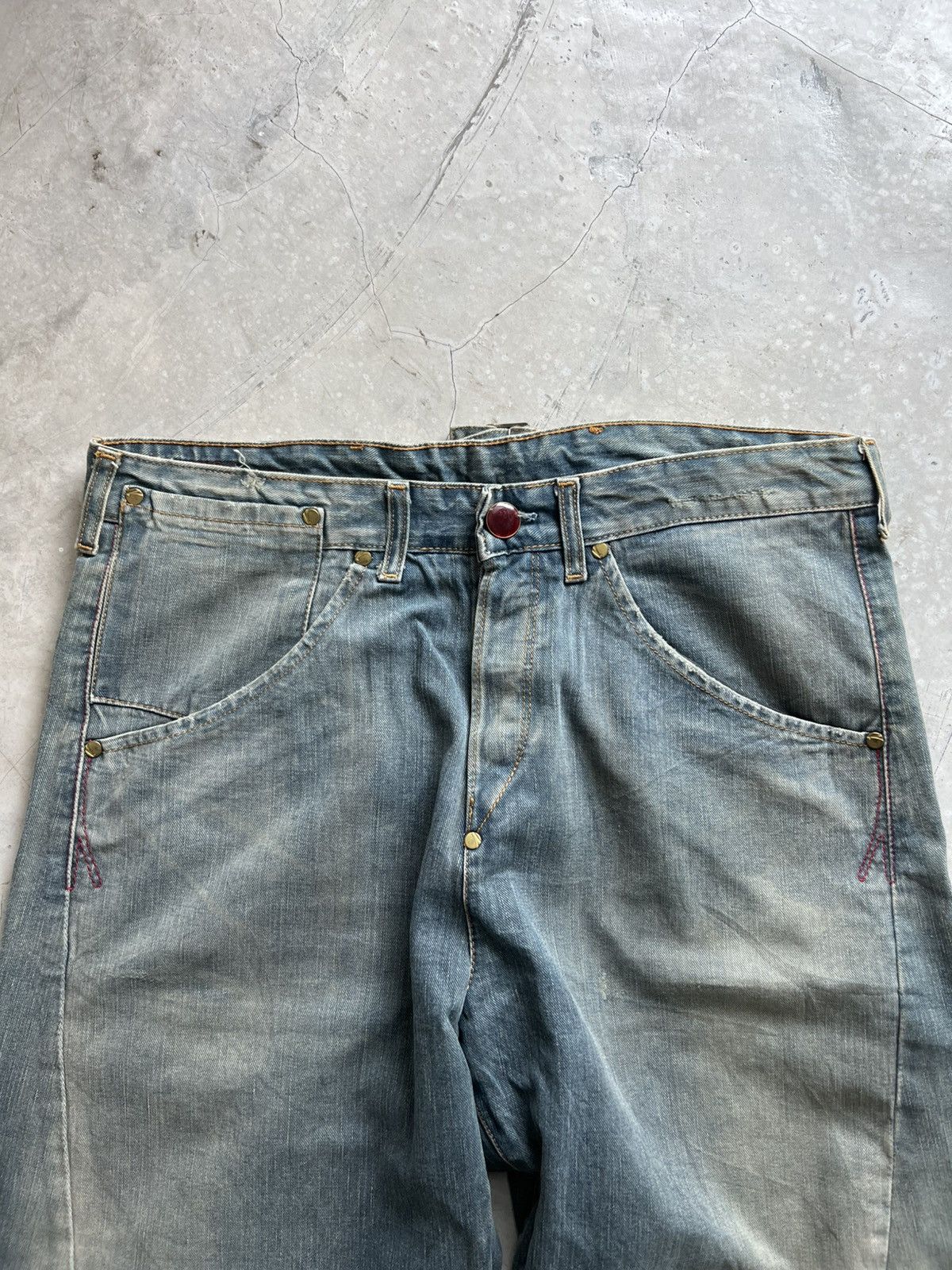 Levi's Levis Engineered Jeans Buckle Back Tag W32 Actual 33x28.5 Size US 32 / EU 48 - 2 Thumbnail