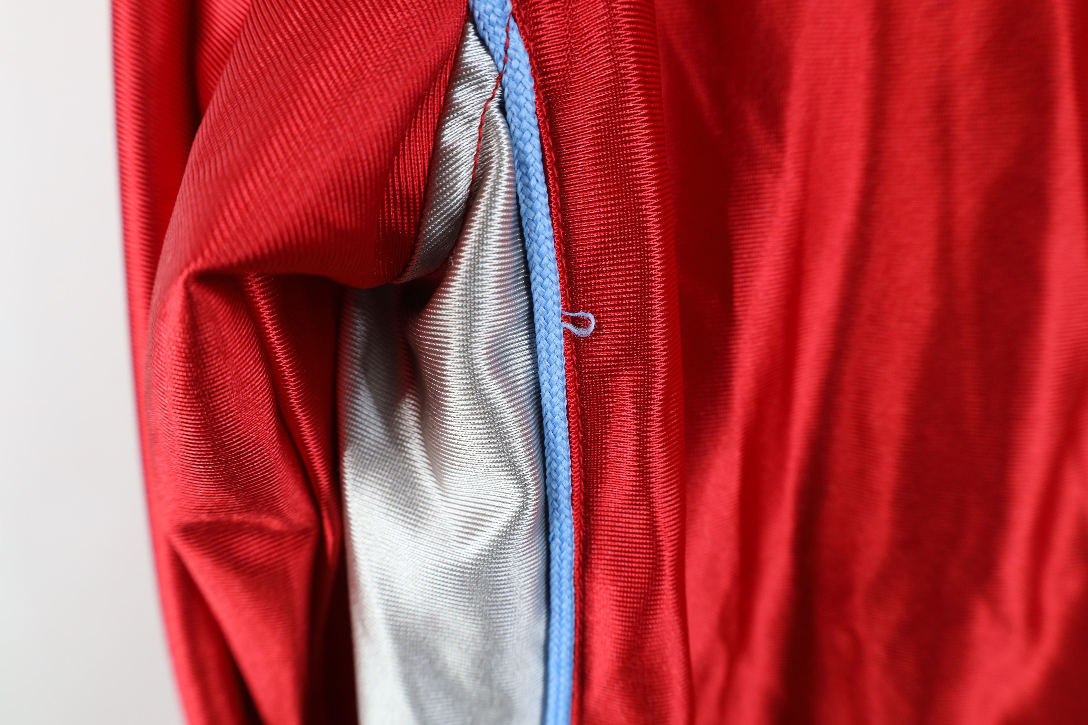 Nike Vintage 90s Nike Silky Dazzle Full Zip Basketball Jacket Size US S / EU 44-46 / 1 - 8 Thumbnail