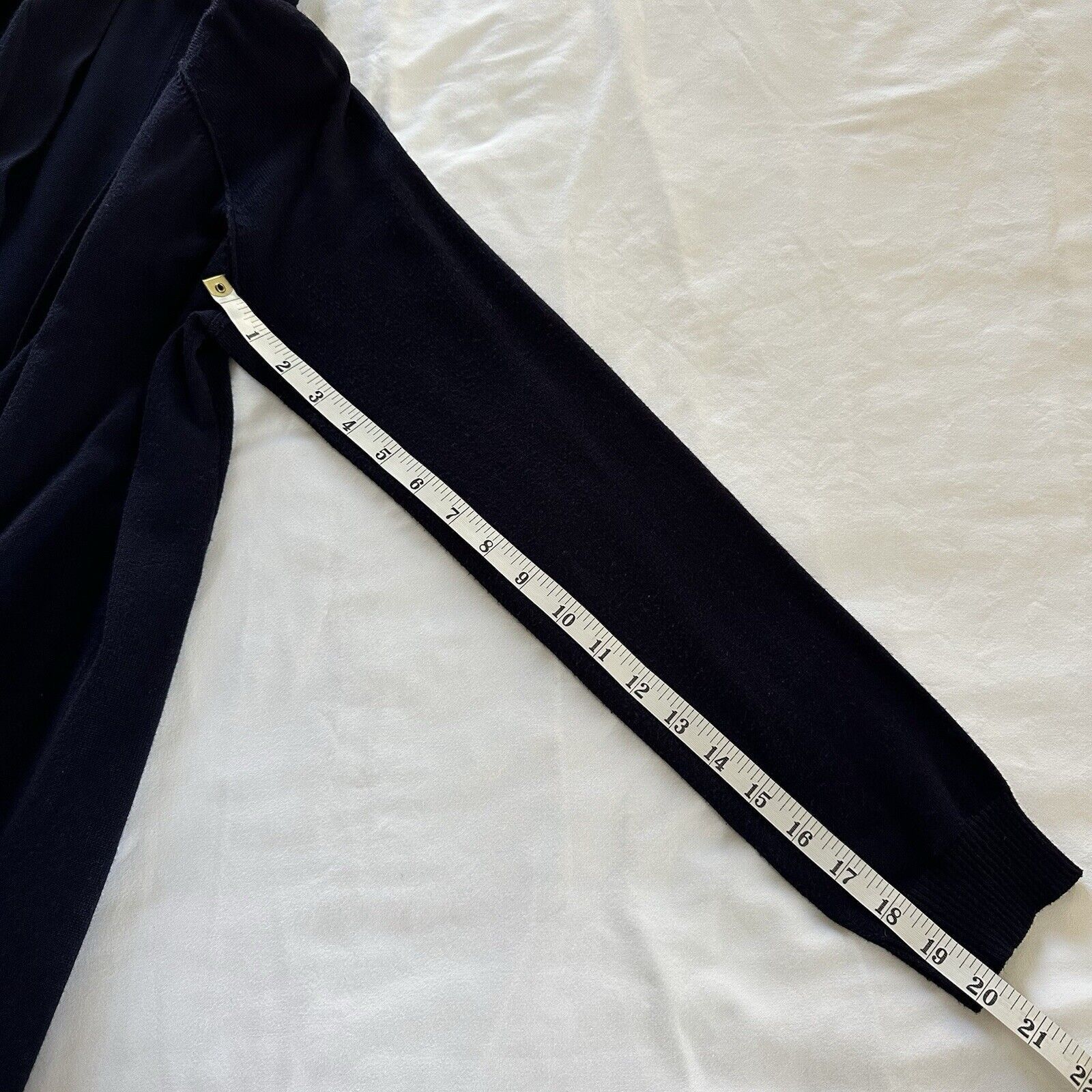 Other Long Open Front Navy Cardigan Long Sleeves Verve Ami Small Size S / US 4 / IT 40 - 9 Thumbnail