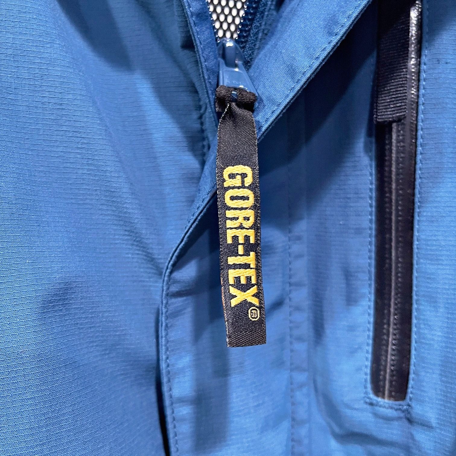 Cabelas Cabelas Nylon Gore-Tex Jacket Blue Hooded Full Zip Mens XXL Size US XXL / EU 58 / 5 - 6 Thumbnail