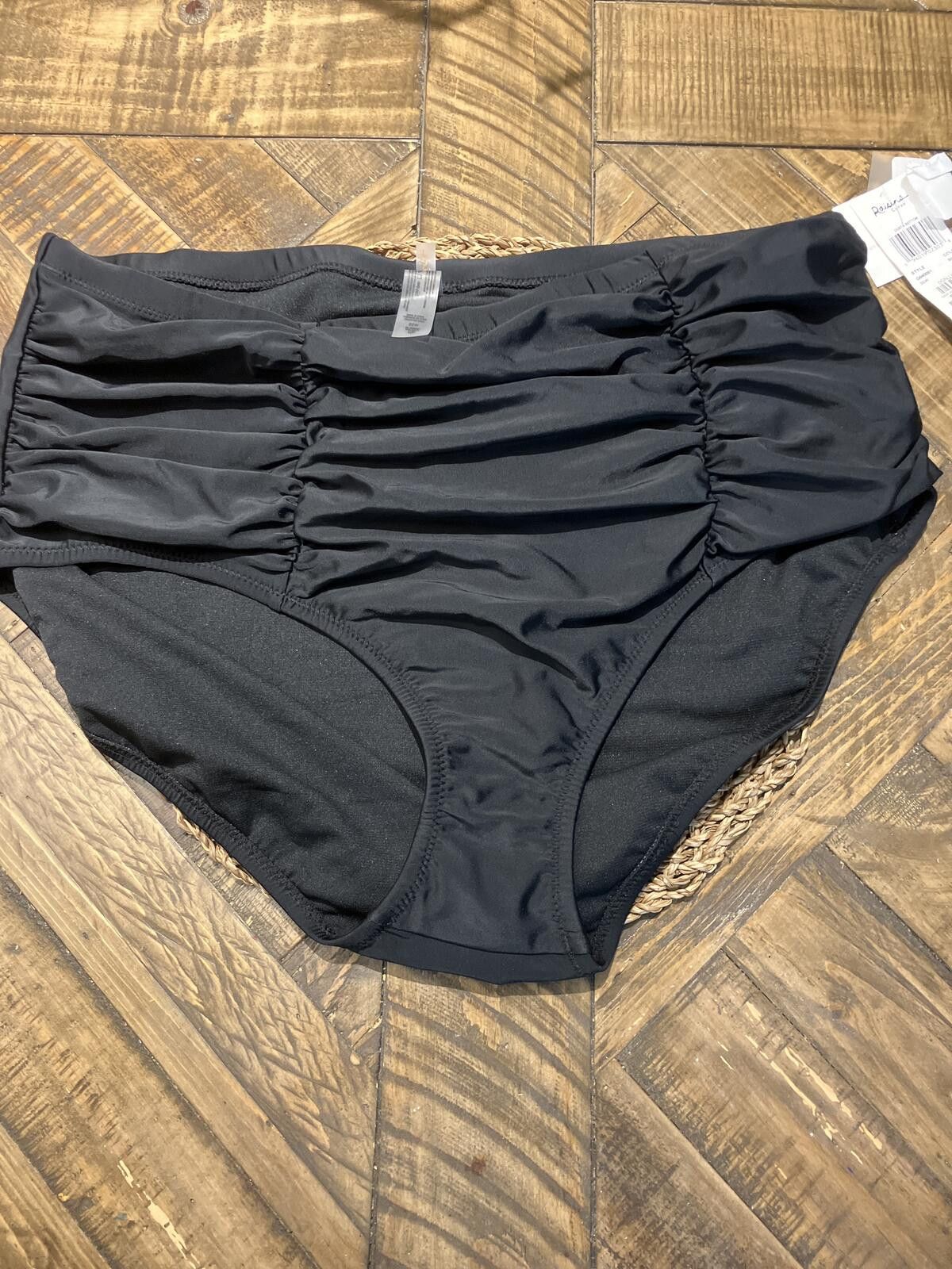 Other NWT Raisins Curve Black High Waist Swim Bottoms Size ONE SIZE - 1 Thumbnail