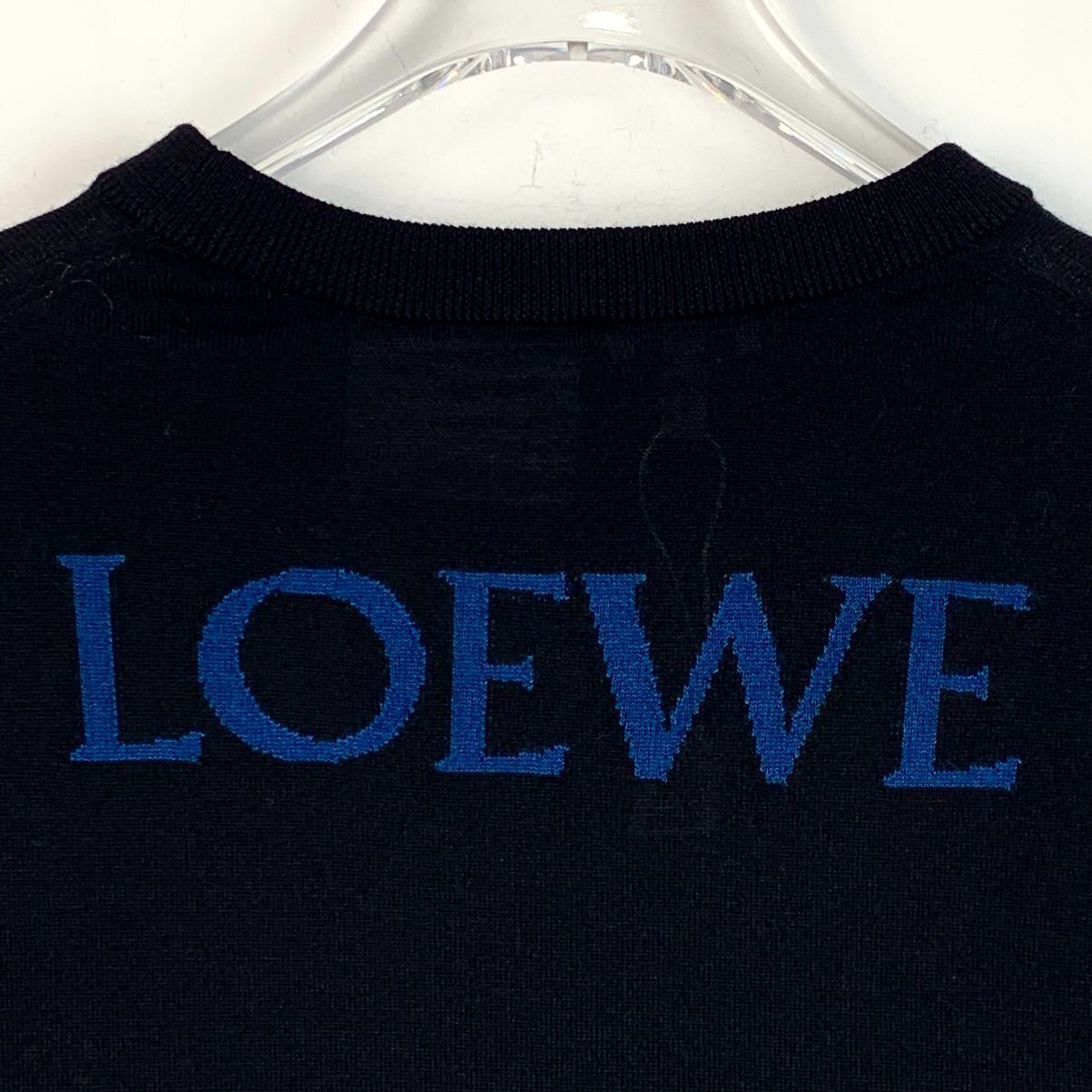 Loewe Loewe X Studio Ghibli Black Wool Knit Sweater With Fire Demo Size XS / US 0-2 / IT 36-38 - 4 Thumbnail