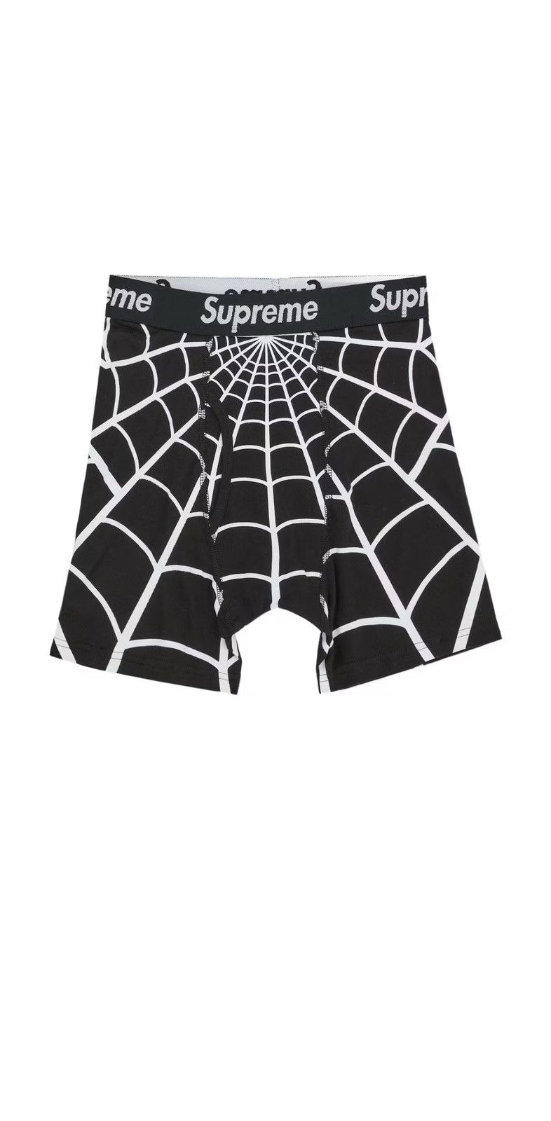 Supreme Supreme®/Hanes® Spider-Man Boxer Briefs (2 Pack) Black Size 32 - 2 Thumbnail