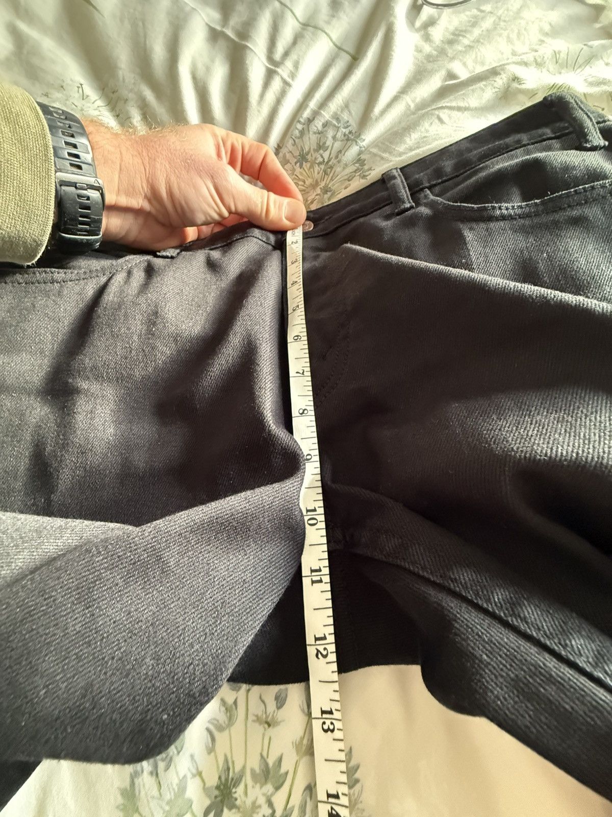 Celine Celine Neo pure black skinny jeans 32 Hedi Slimane grail Size US 32 / EU 48 - 12 Thumbnail