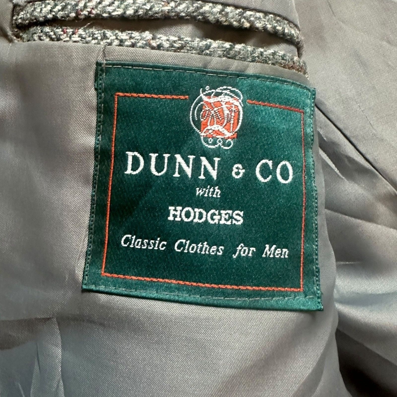 Other Dunn & Co 42R Glen Check Wool Sport Coat Blazer Size 42R - 4 Thumbnail