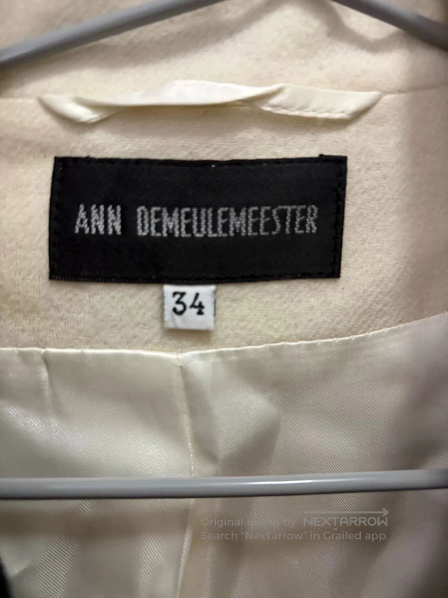 Ann Demeulemeester Ann Demeulemeester 07AW Wool Colorblock Blazer. Size XXS / US 00 / IT 34 - 7 Thumbnail